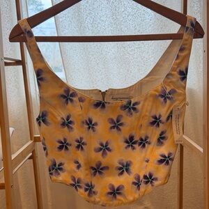 Heavy manners corset top